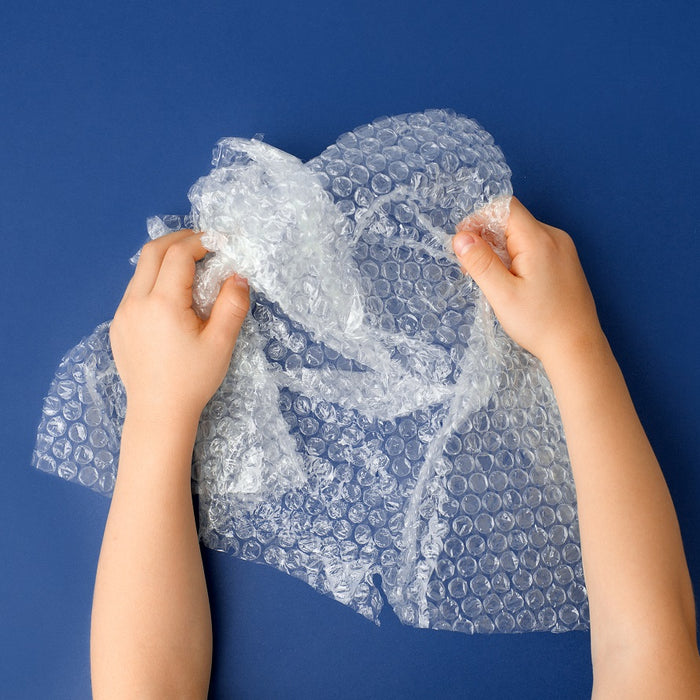 So you've got leftover bubble film?