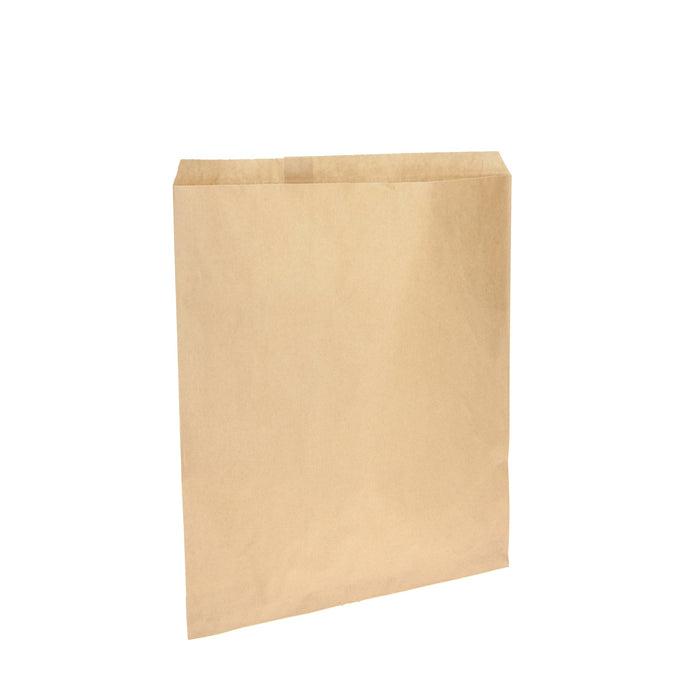 No.9 Flat Bags 280x340mm Brown 500/pkt