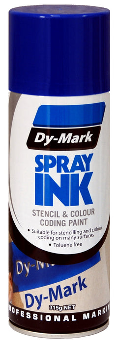 Dy-Mark Spray Ink 315g Blue 12/ctn