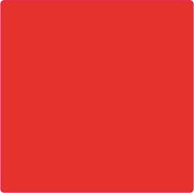 Paper Labels Plain 100x100mm Fluoro Red 500/roll