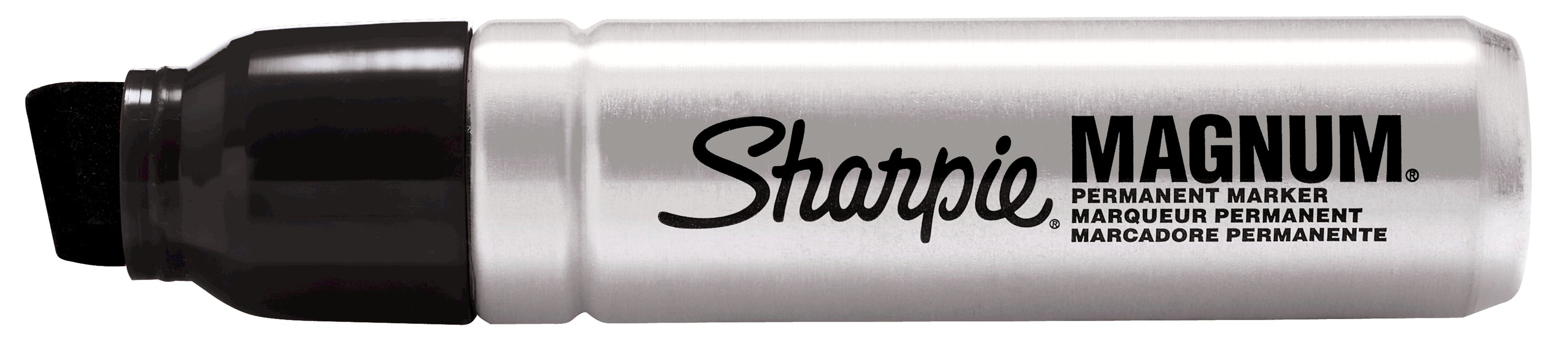Sharpie Pro Magnum Permanent Marker Chisel Tip 7.0-15.0mm Black  12/pkt