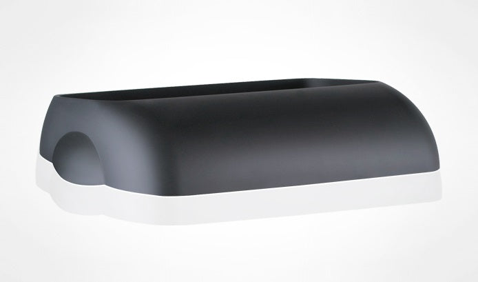 Pacific Waste Paper Bin Lid Only Black (Fits Base M754B 43 Litre)