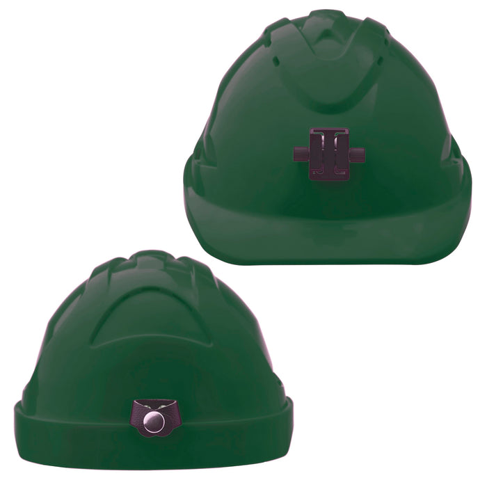 ProChoice V9 Vented Hard Hat with Ratchet Harness Green