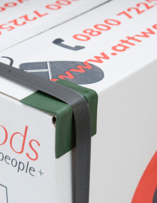 Plastic Corner Protectors 19mm Green 1000/ctn