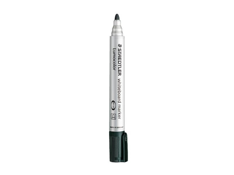 White Board Marker Bullet Tip Black 12/pkt