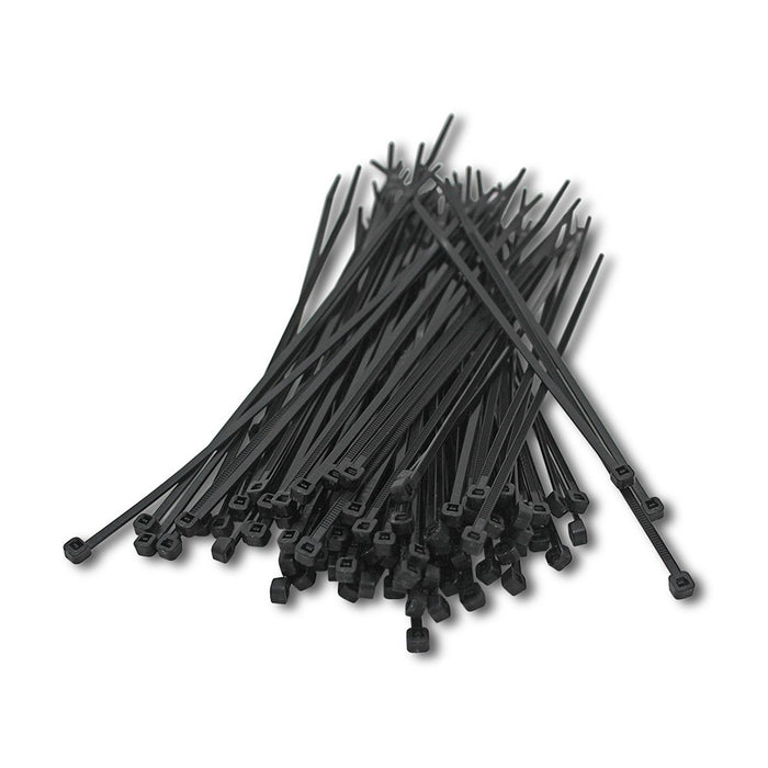 Cable Ties 295x3.6mm Black 100/pkt