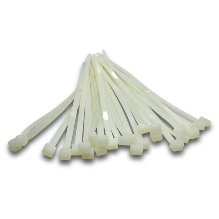 Cable Ties 142x3.2mm Natural 100/pkt