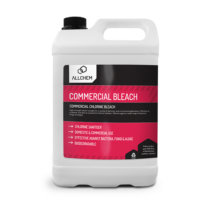 Allchem Commercial Bleach 5L 3/ctn
