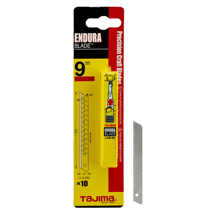 Tajima LCB-30 Snap-Off Blades Small 9mm 10/pkt