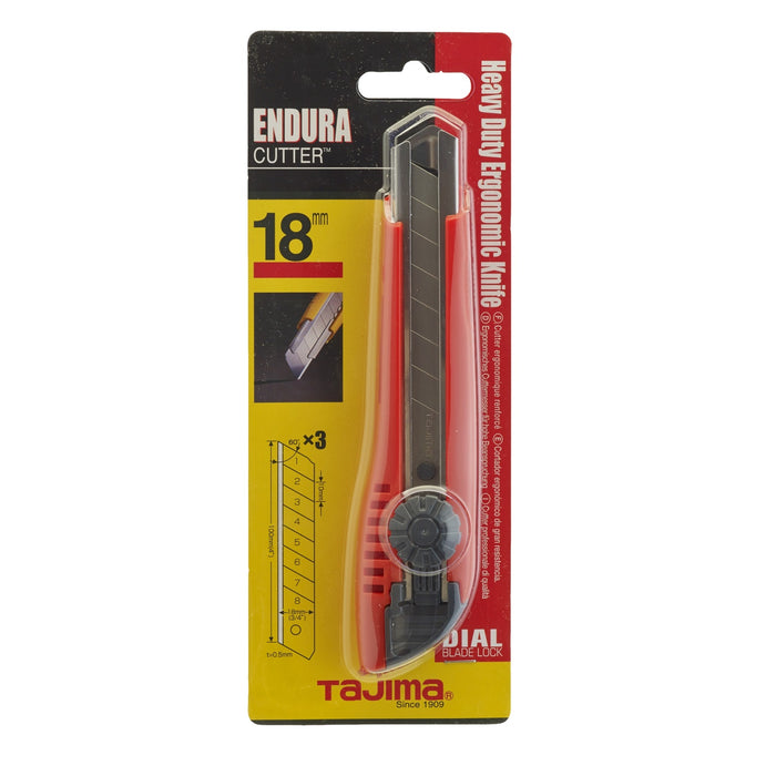 Tajima LC-501Y Screw-Lock Snap-Off Knife Large 18mm (Takes: 565TABLG, 565STABLGBK)