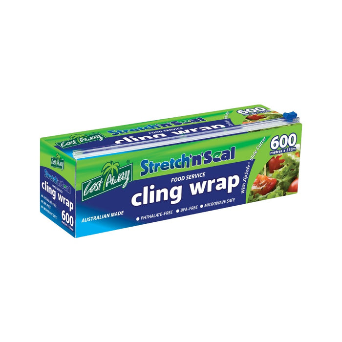 Castaway Cling Wrap Dispenser Pack 330x600m 6/ctn