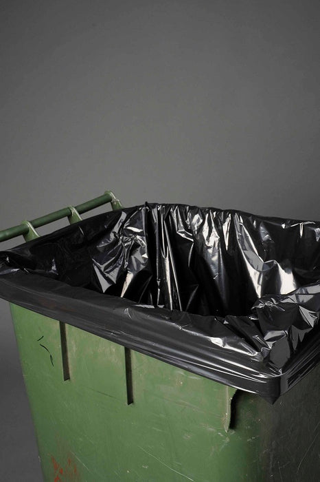 Wheely Bin Liners 120L 880x1250mm 30mu Black 250/ctn