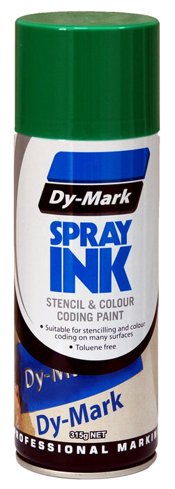 Dy-Mark Spray Ink 315g Green 12/ctn