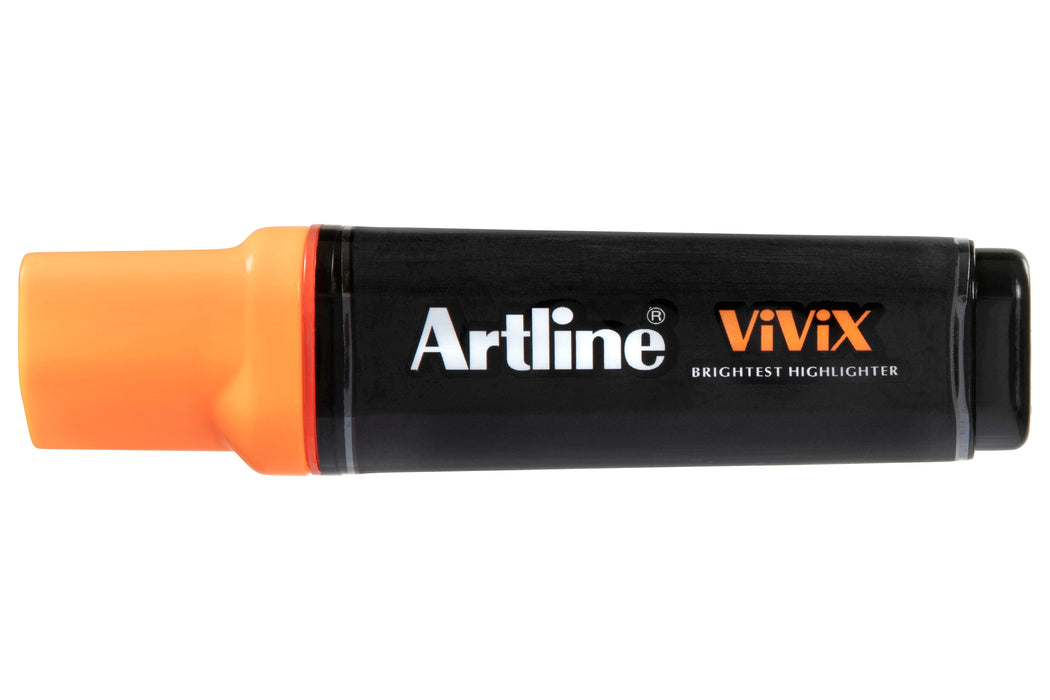 Warwick Highlighter Stubby Orange 10/pkt