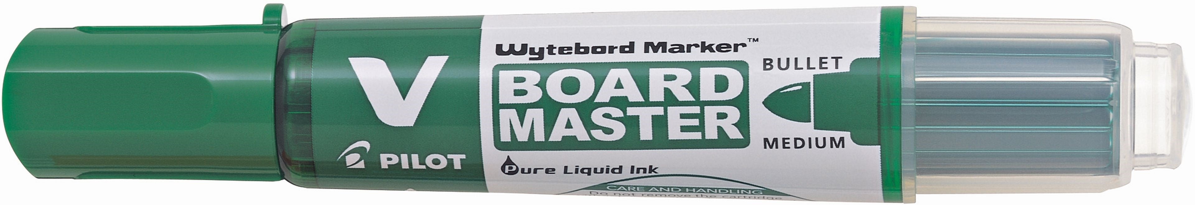 White Board Marker Bullet Tip Green 12/pkt