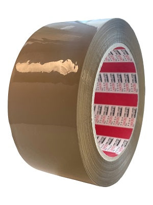 Tape Spec FPRIB-002 24mm x 100m Rubber Packaging Tape Brown 72/ctn