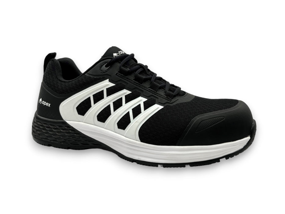 Apex Speed 2.0 Black UltraLite Safety Runner with Composite Toecap Size 8 UK