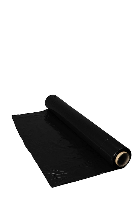 B & A Film 4x25m 250mu Black 30 rolls/pallet