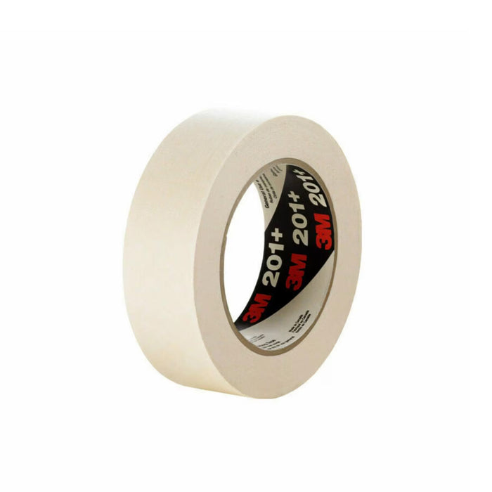 3M 201+ General Use Masking Tape 18x55m Cream 48/ctn