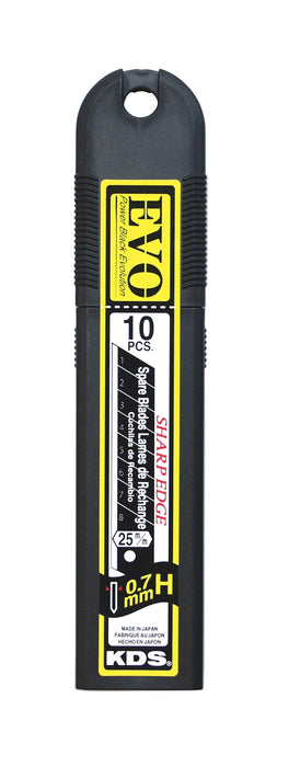 KDS HB-10BH Power Black Snap-Off Blades Extra Large 25mm 10/pkt