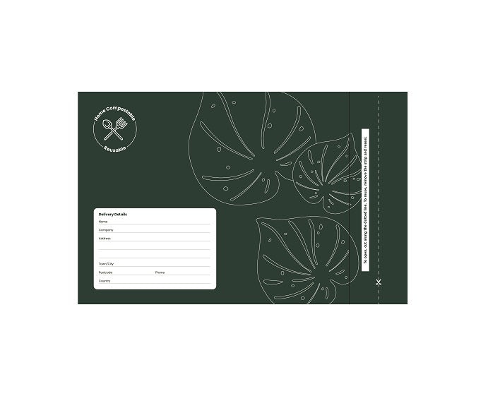 A4 Compostable Courier Bags 250x330 60mm Flap 500/ctn