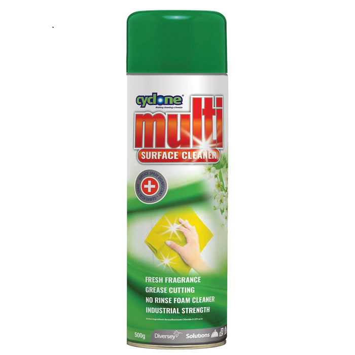 Cyclone Multi-Surface Foam Cleaner 500g 6/ctn