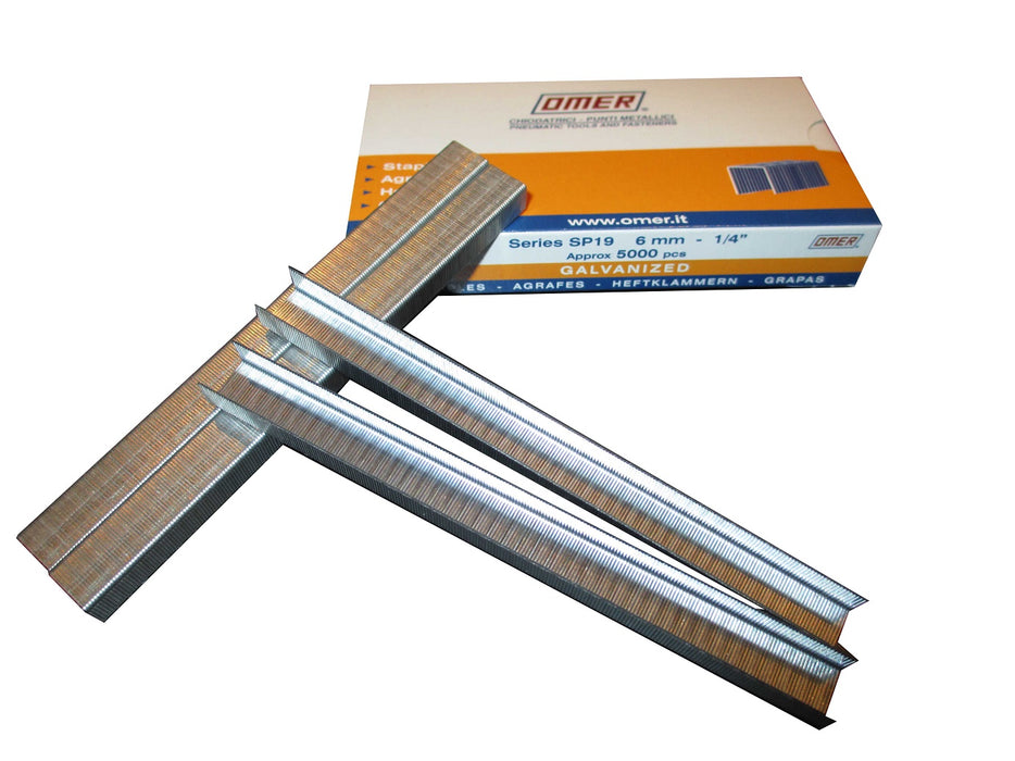 Bostitch SP19 Staples 6mm 5000/box