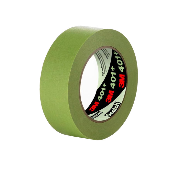 3M 401+/233+ High Performance Masking Tape 18x55m Green 48/ctn