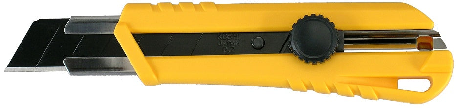 KDS H-12YE-3B Evo Screw-Lock Snap-Off Knife XL Black 25mm (Takes: 5657524)