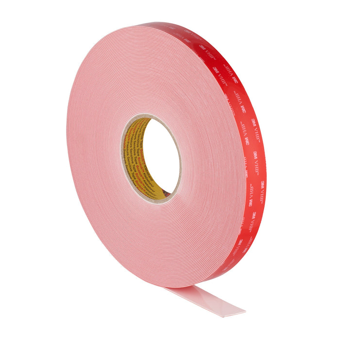 3M VHB LSE110WF Double Sided Tape 12mm x 1.1mm Thick x 33m White 24/ctn