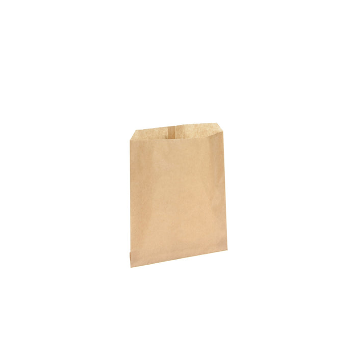 No.2 Flat Bags 160x200mm Brown 1000/pkt