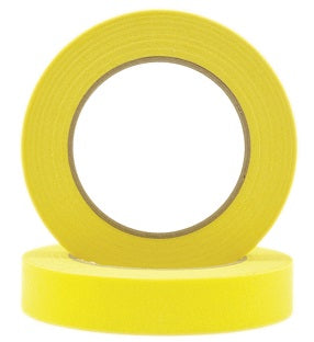 Pomona S0121 24x50m Yellow High Temp W/Proof Masking Tape 36 rolls/ctn