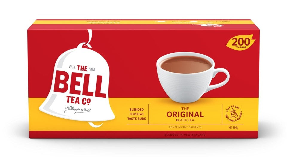 Bell Tea Bags 200/pkt 12 pkts/ctn