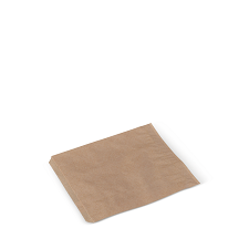 Detpak #4 Flat Bag Brown 238x203mm 500/pkt