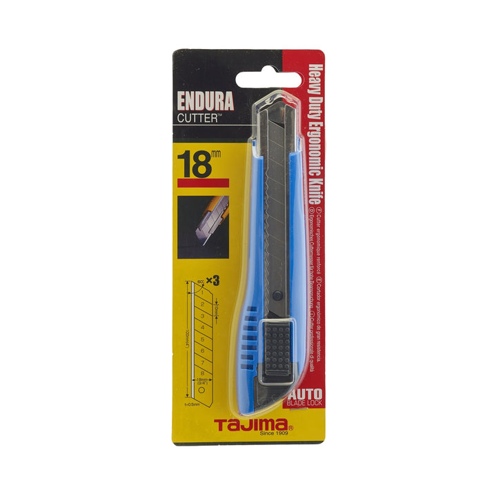 Tajima LC500 Slide Auto-Lock Snap-Off Knife Large 18mm 10/box (Takes: 565TABLG, 565STABLGBK)