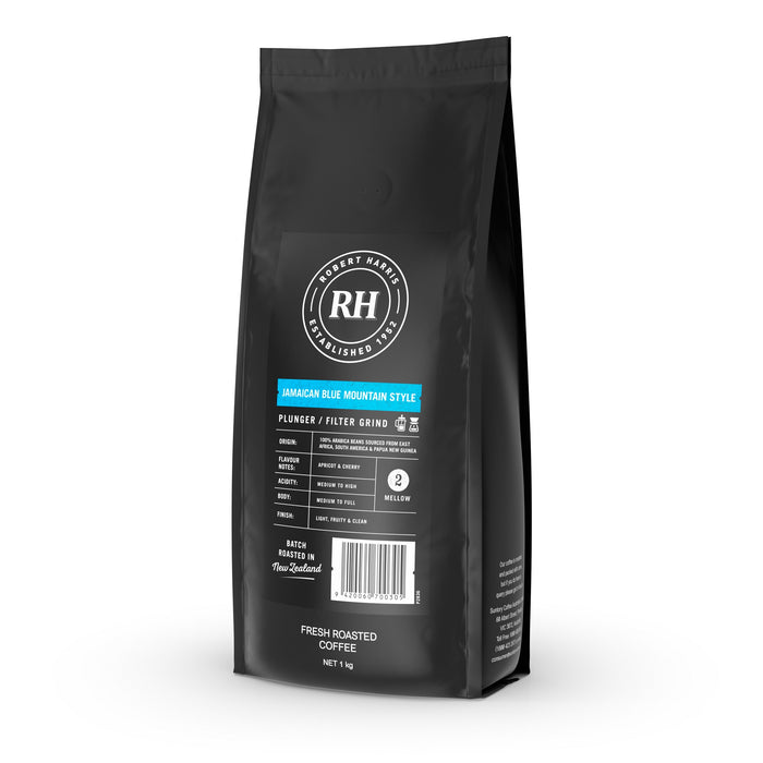 Rob Harris Blue Mountain Fresh Coffee Plunger & Filter Grind 1kg