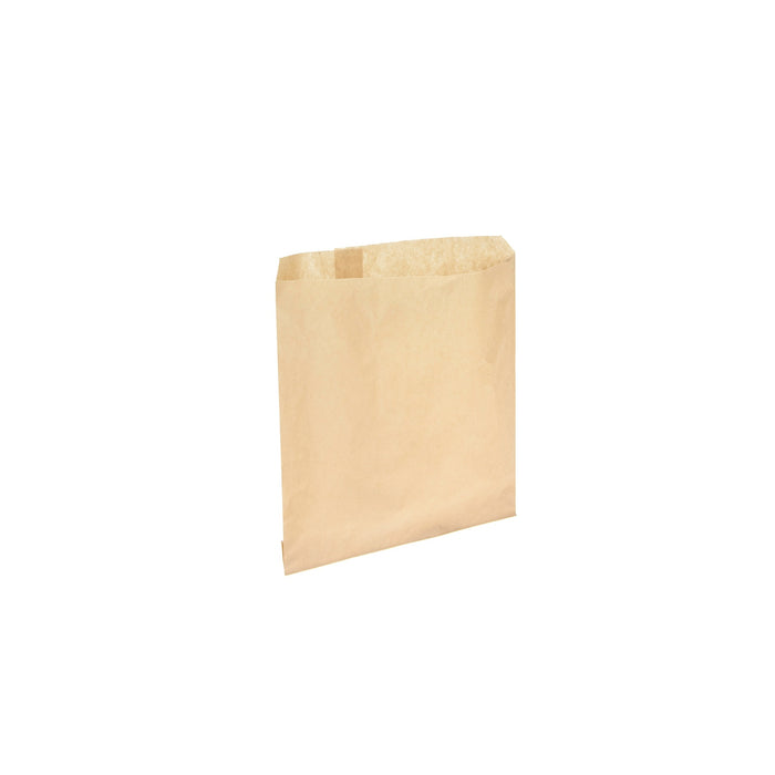 No.3 Flat Bags 185x210mm Brown 1000/pkt