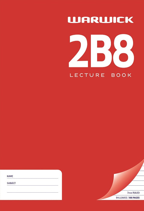 2B8 Hard Cover Lecture Book 297x210mm