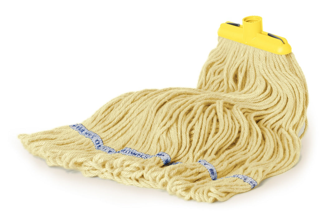 Hygiene Loop Mop Head AL483Y 400g Yellow (HACCP Compatible)