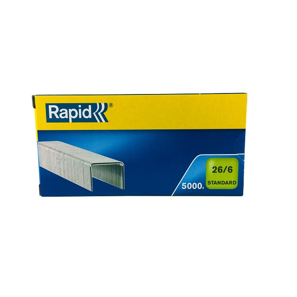 Rapid RS266 26/6 Office Staples 5000/box