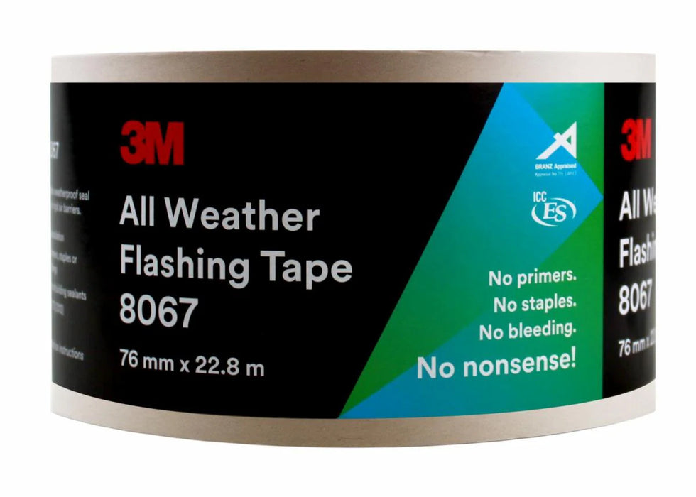 3M 8067 All Weather Flashing Tape 76x22.8m 12/ctn