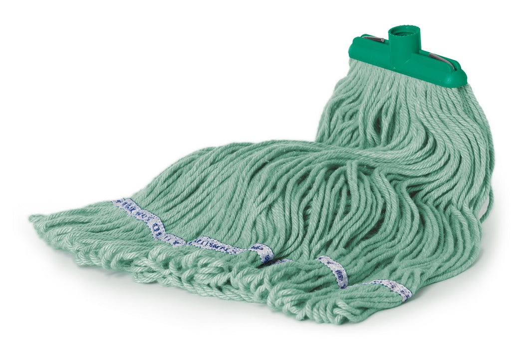Hygiene Loop Mop Head 400g Green (HACCP Compatible) (Handle: 553BB404G)