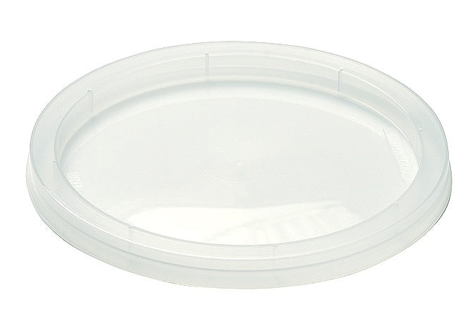 Huhtamaki 24001 Plastic Round Lid Translucent 50/pkt 12 pkts/ctn (Fits: 51013027 only)