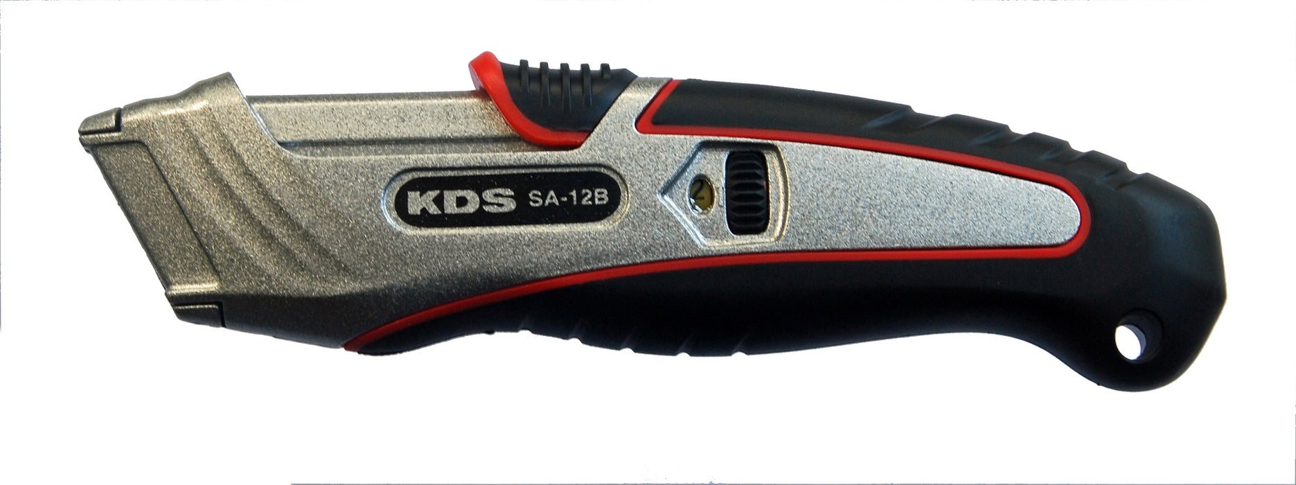 KDS SA-12B Metal Auto Retract Safety Knive + 5 Spare Blades