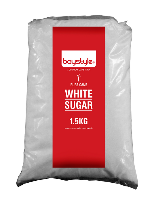 Baystyle White Sugar 1.5kg 10 pkts/bale 60 bales/plt
