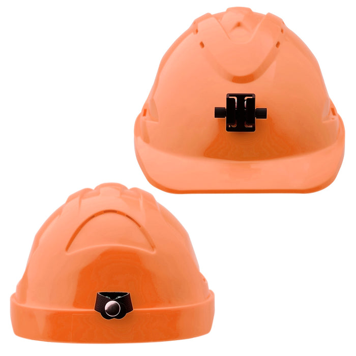 ProChoice V9 Vented Hard Hat with Ratchet Harness Orange