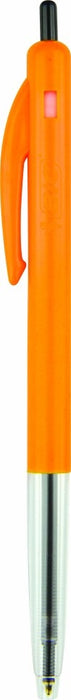 Bic Clic Ballpoint Pen Fine Black 10/pkt