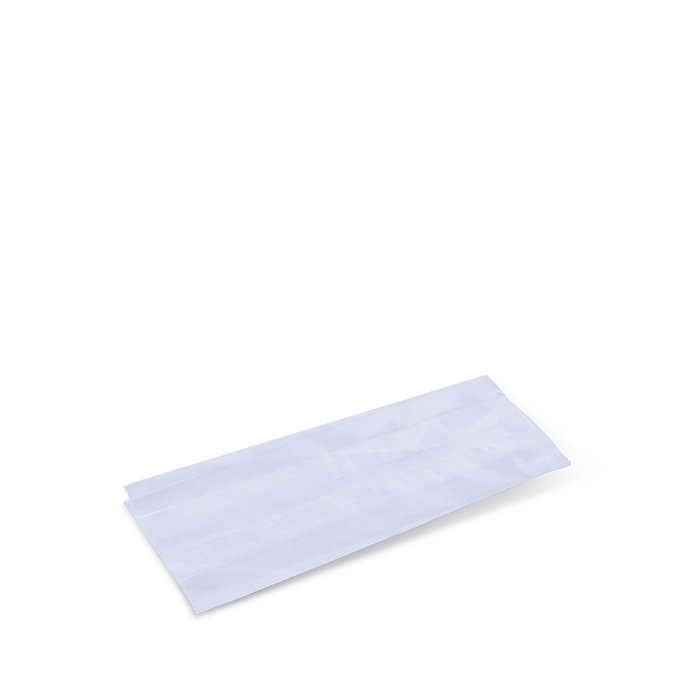 No.4 Clear Gusseted Bags 75x35x190mm 100/pkt 10 pkts/ctn