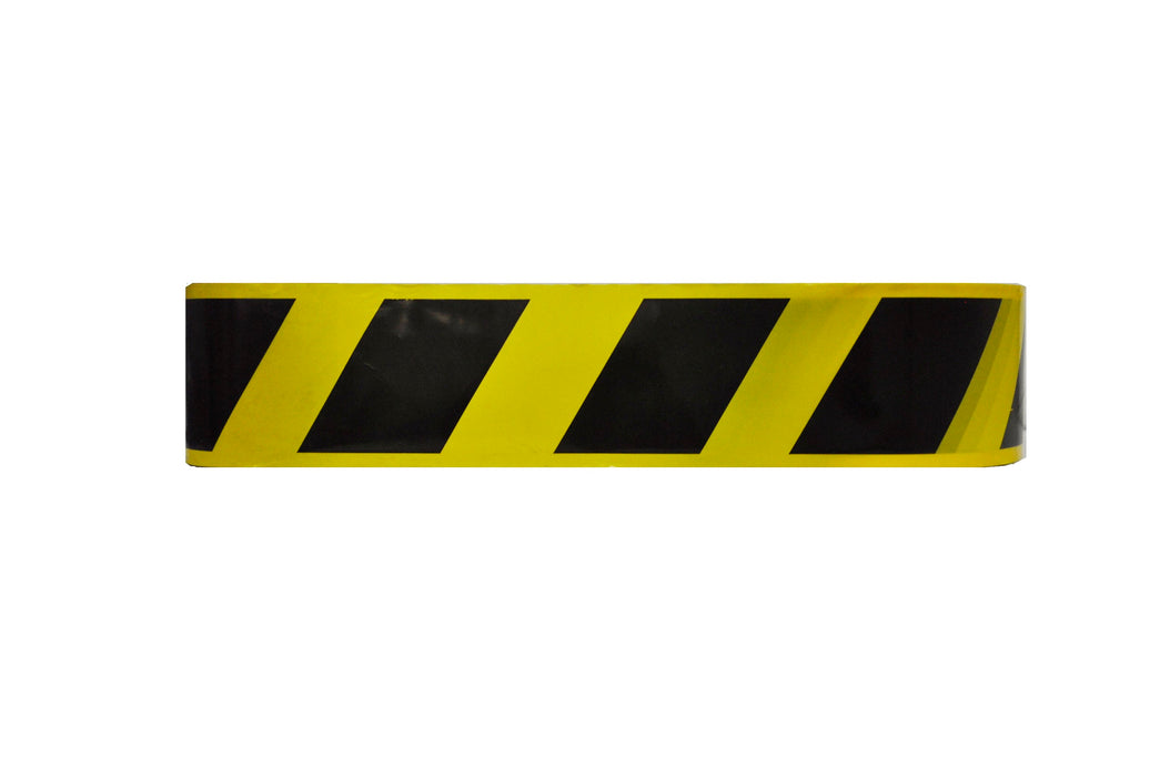Barrier Tape Non Adhesive 100x300m Yellow/Black Striped