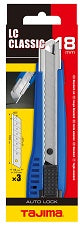 Tajima LC500 Slide Auto-Lock Snap-Off Knife Large 18mm 10/box (Takes: 565TABLG, 565STABLGBK)